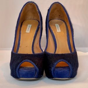 Portugal calf hair heels